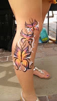 Mardi Gras Face and Body Painting Clearwater Tampa St Petersburg FL