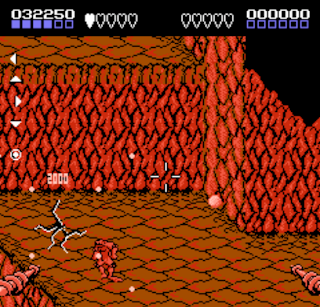 Battletoads - Example of a Second-Person View