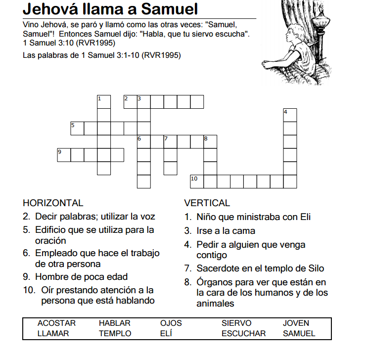 EL REY SAÚL ESCUELA DOMINICAL PARA ZAHAYED, ANA SOFÍA, MARÍA ISABEL