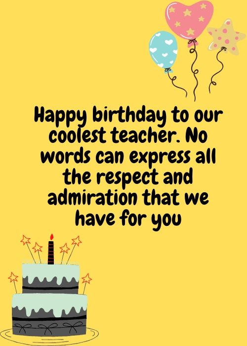Heart Touching Birthday Wishes For Teacher Heart Touching Happy Birthday Teacher Wishes, Messages, Images - Your Hop
