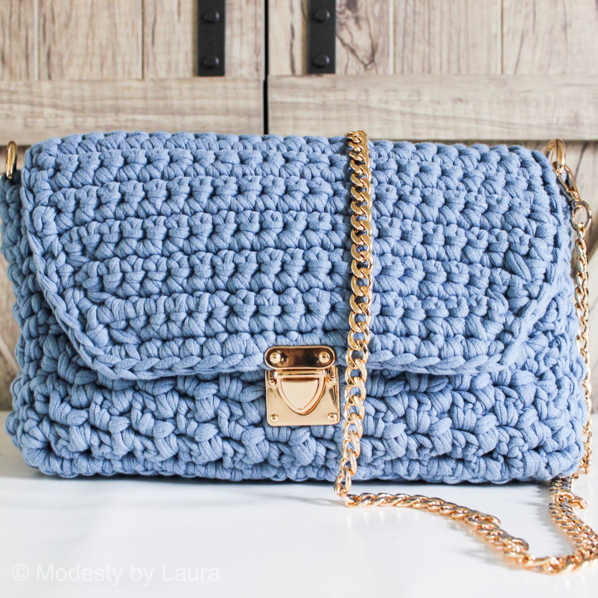 Modesty by Laura Middleton Purse crochet pattern.