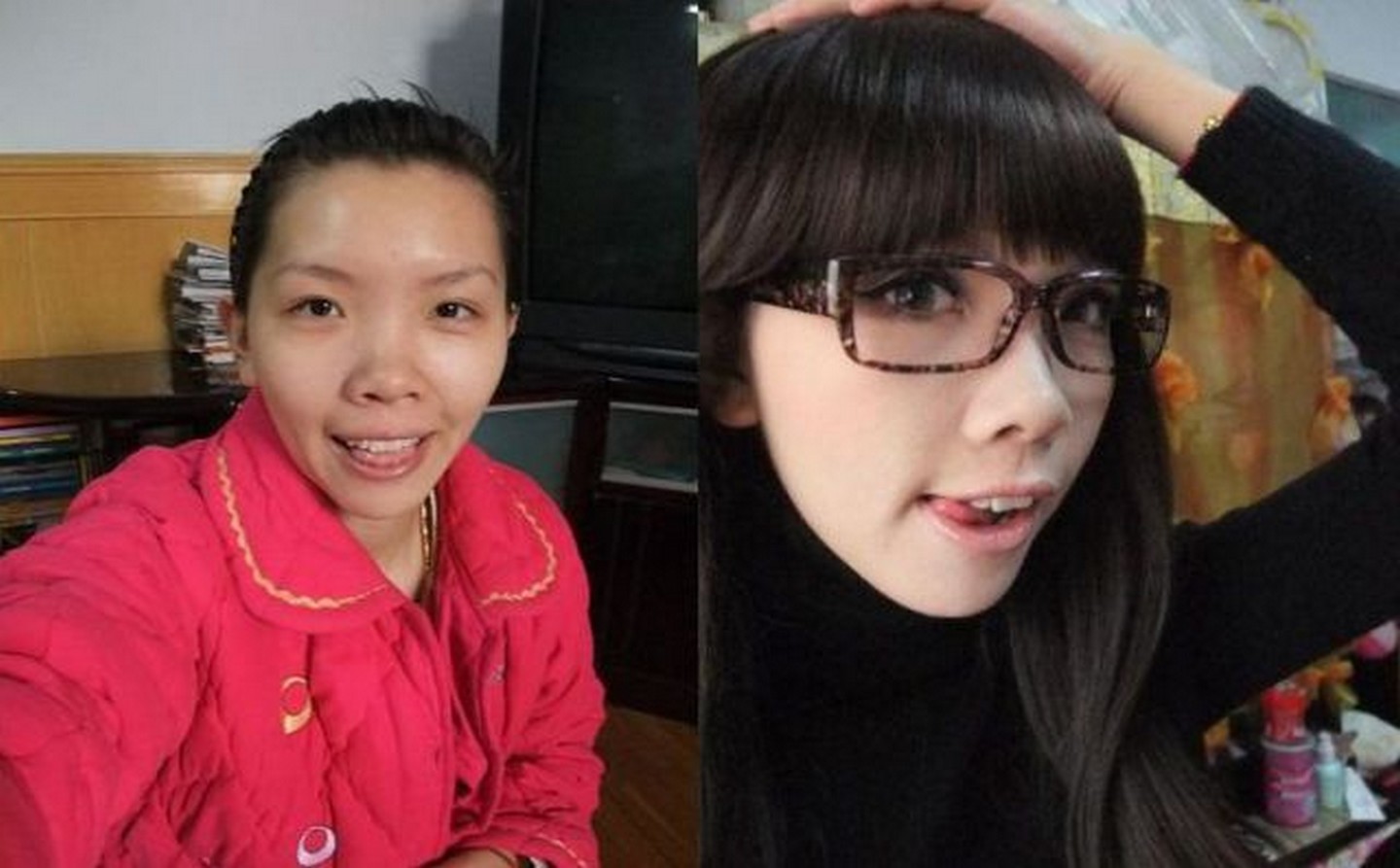 Почему японки не бреют. Китайцы обычные без макияжа. Некрасивые кореянки.