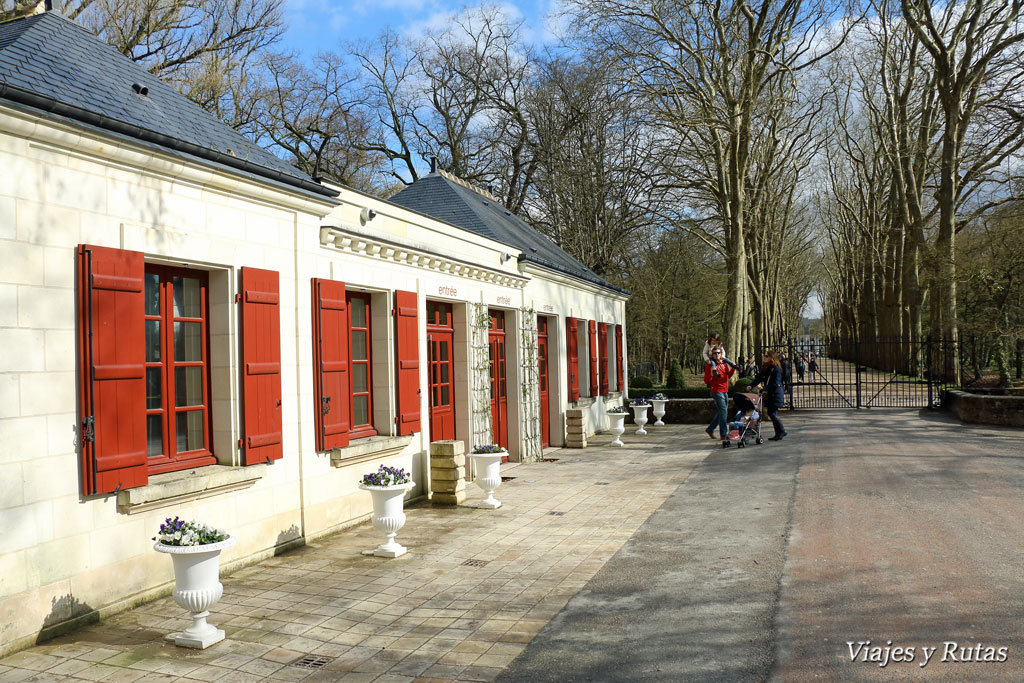 Entrada al Castillo de Chenonceau, Valle del Loira