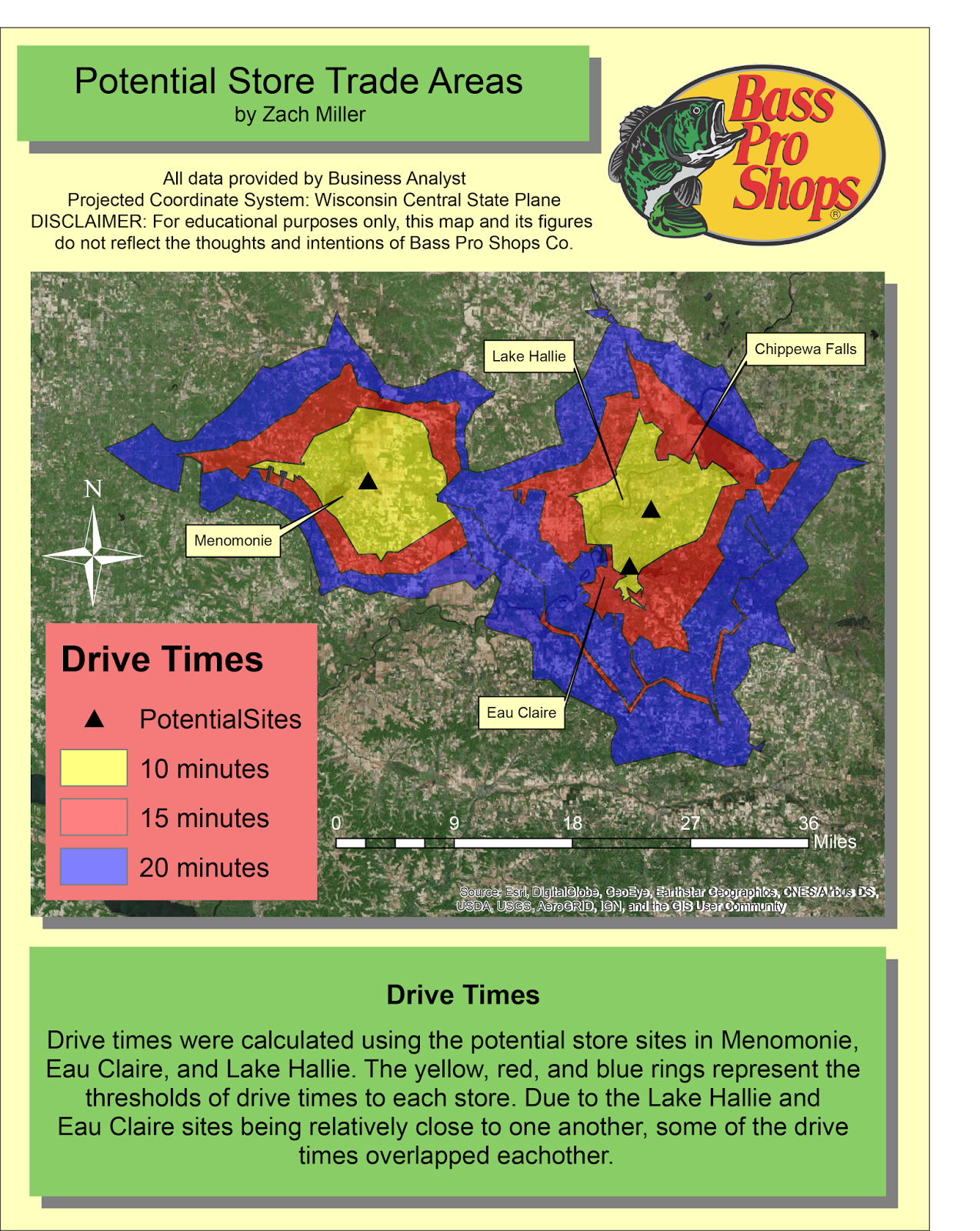 GEOG 352 Business Geographics Assignment 5 Site Location