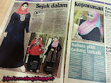Artikel Metro 17.02.2012, Makeup by Marliy Kama. Talent : Elia jejari Runcing. Wardrobe : OnlineHij