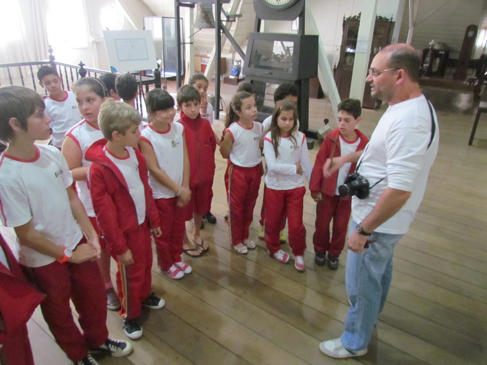 Aprendendo no Museu: Visita da Escola Augusta Knorring 12/06/2013