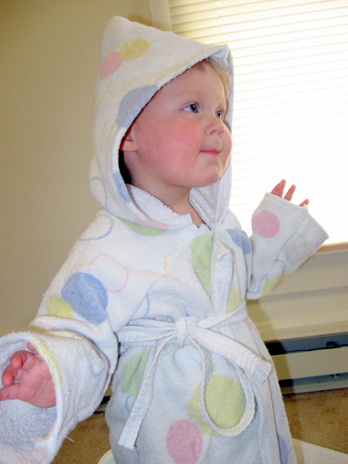 Murrayed Life Make a Toddler Robe from a Single Bath Towel
