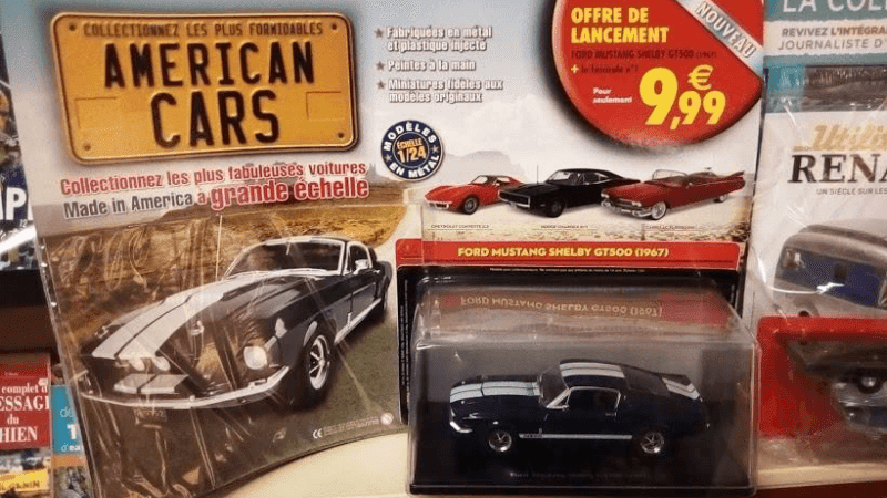 test collection american cars 1:24 altaya