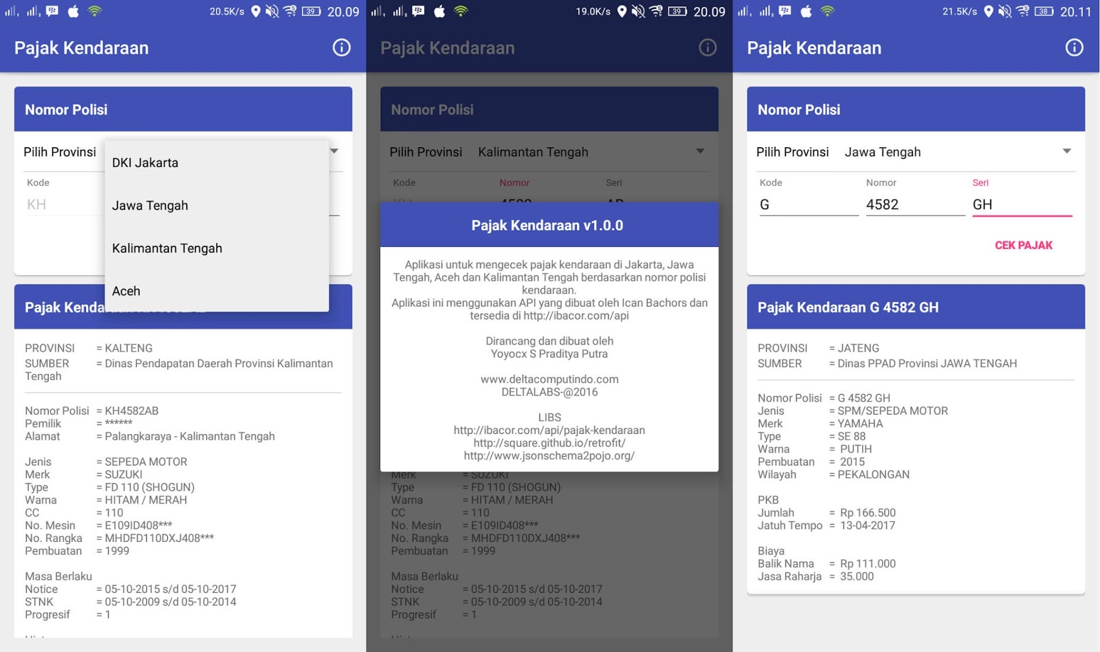 Aplikasi Cek Pajak Kendaraan v1.0.0 Apk - VACEZONE
