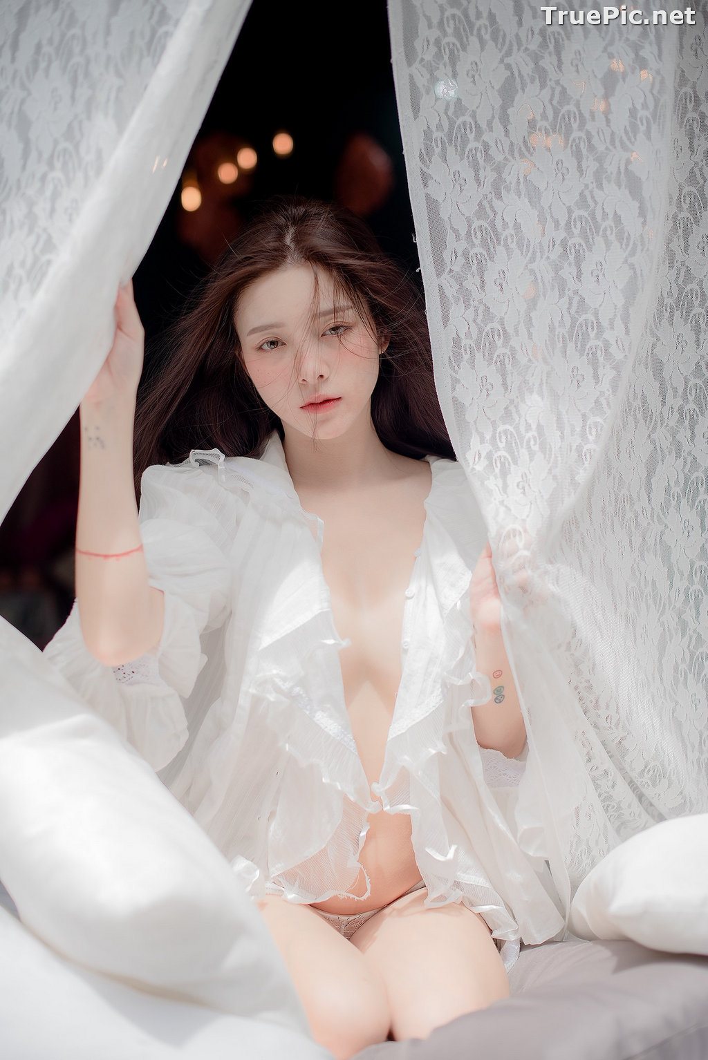 Image Thailand Model - Nardear Montgod - Sexy Beautiful In White - TruePic.net - Picture-27