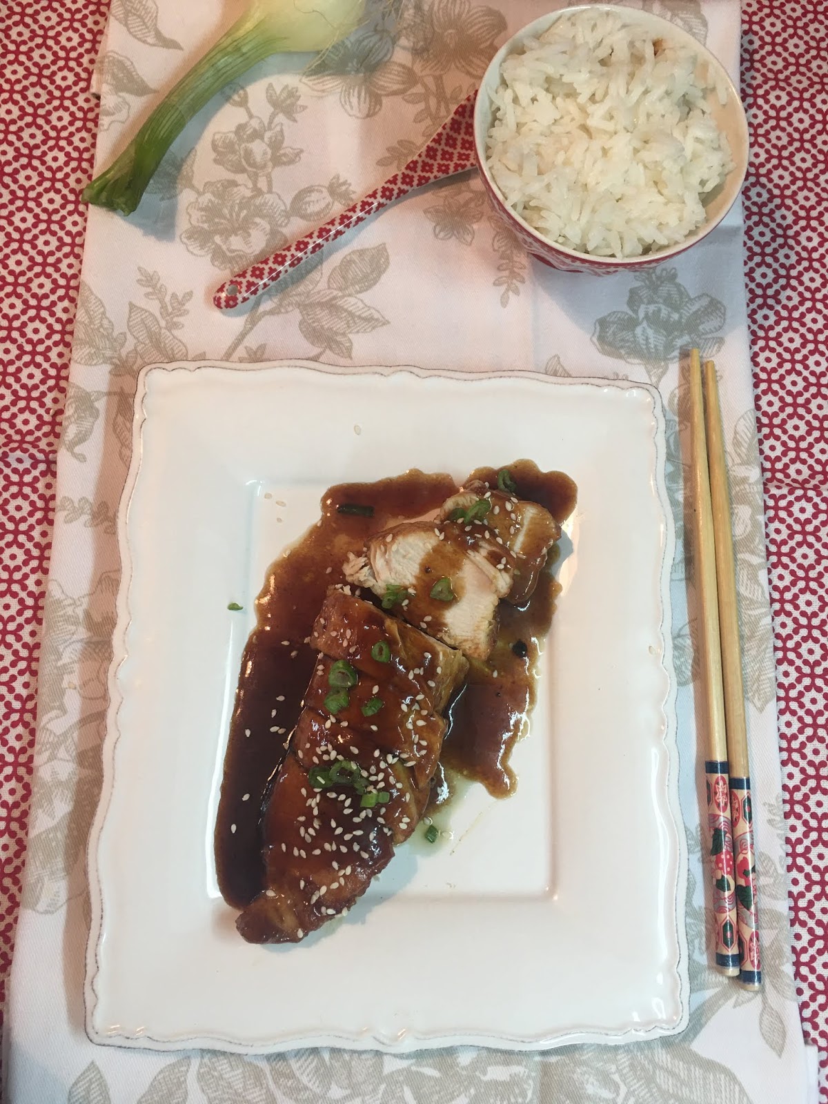 Las recetas de Martuka Pollo Teriyaki (Chicken Teriyaki)
