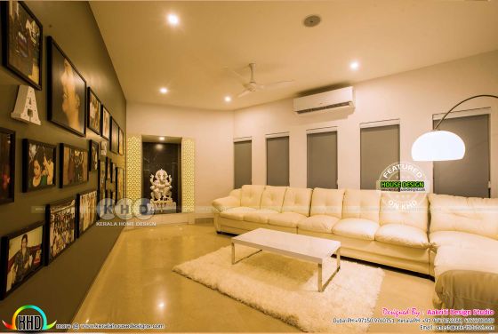 Finished Kerala interior design 2018