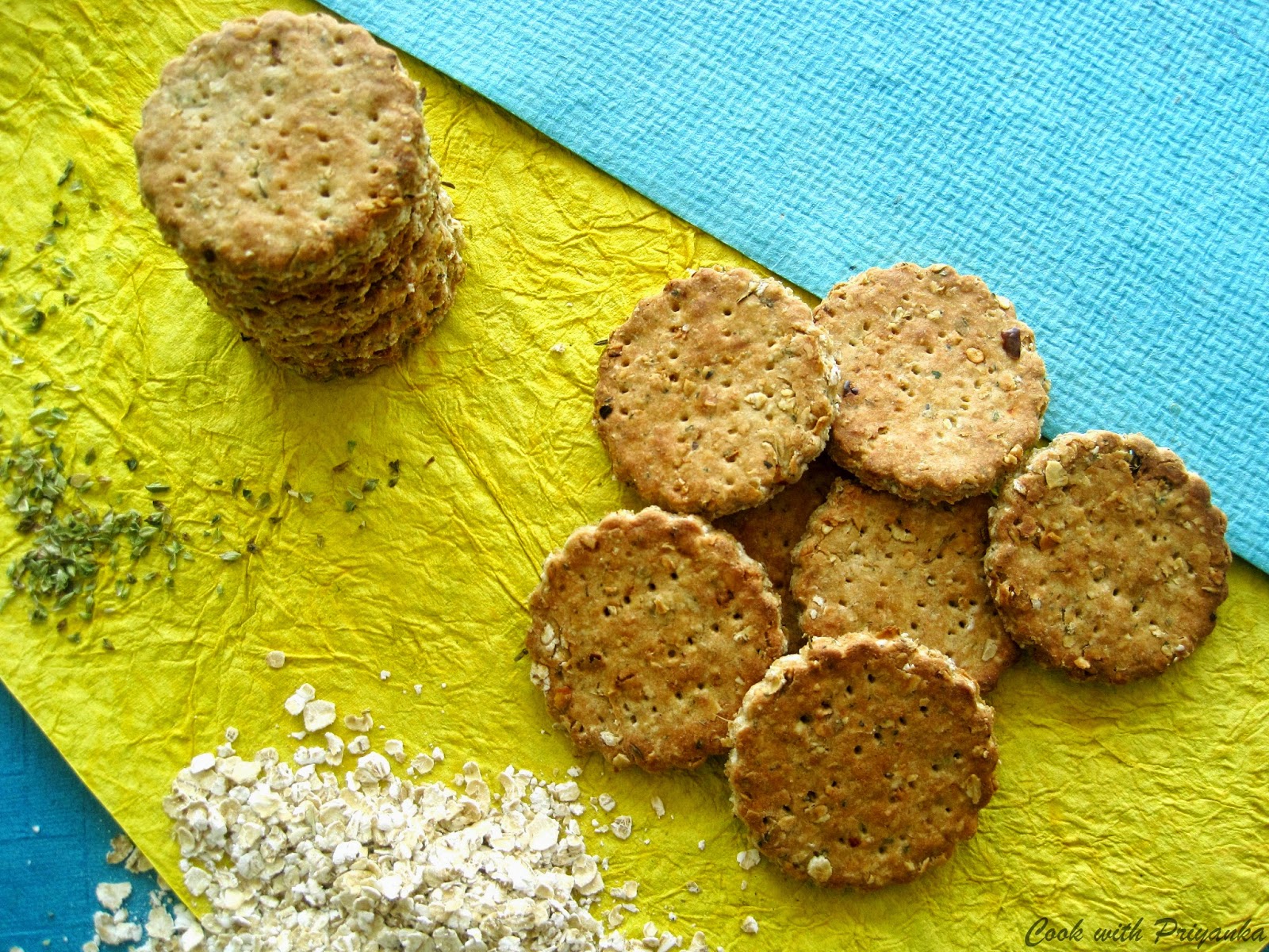 http://cookwithpriyankavarma.blogspot.co.uk/2014/04/oats-whole-wheat-crackers-with-kick-of.html