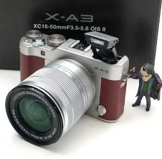 Kamera Mirrorless Fujifilm XA3 Fullset Second Malang
