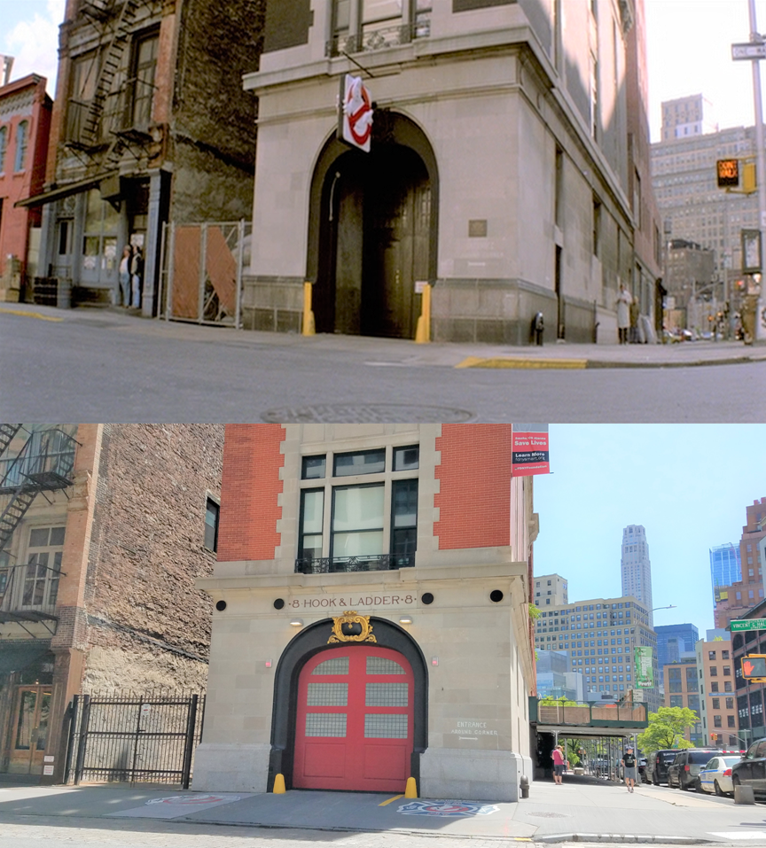 Then & Now Movie Locations Ghostbusters (1984)