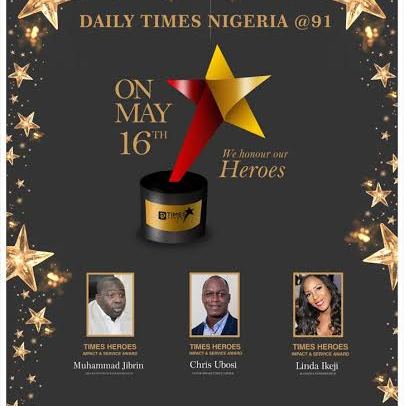 2 Names on Daily Times Heroes Award List...mine included! Yay!