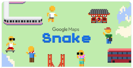 How To Play Classic 'Snake' Game With Google Maps April Fools