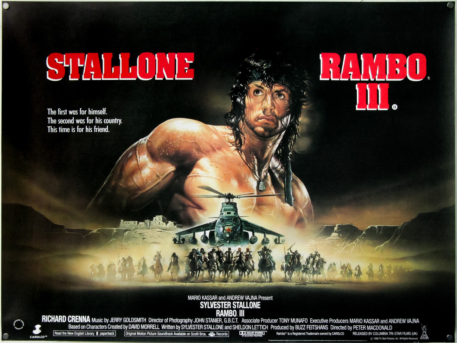 Aprenda inglês com Rambo III