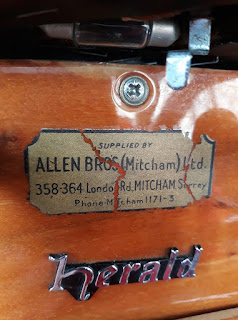 Allen Bros (Mitcham) Ltd dashboard sticker