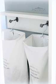 Jack & Jill Bathroom Hanging Laundry Hampers with Graphic, Bliss-Ranch.com