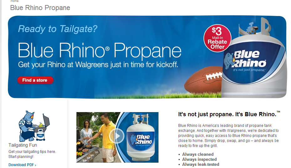 Ahorros Diarios Usando Cupones Rebate Y Oferta Blue Rhino En Walgreens