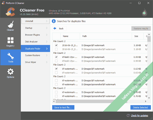 hasil pencarian ccleaner