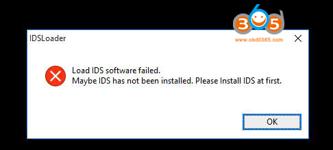 cannot install update for ford ids cannot install update for ford ids