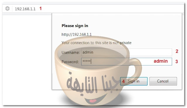  192.168.L.l Te Data معرفة طريقه شرح تغيير باسورد راوتر الواي فاي على رقم 192.168.1.1