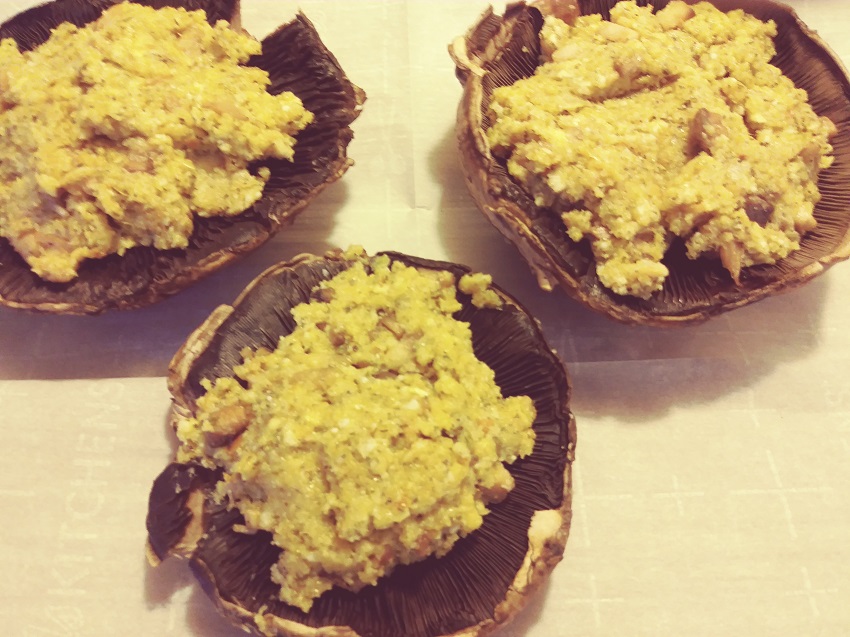 Sam's Place: Baked Stuffed Portabella Mushrooms