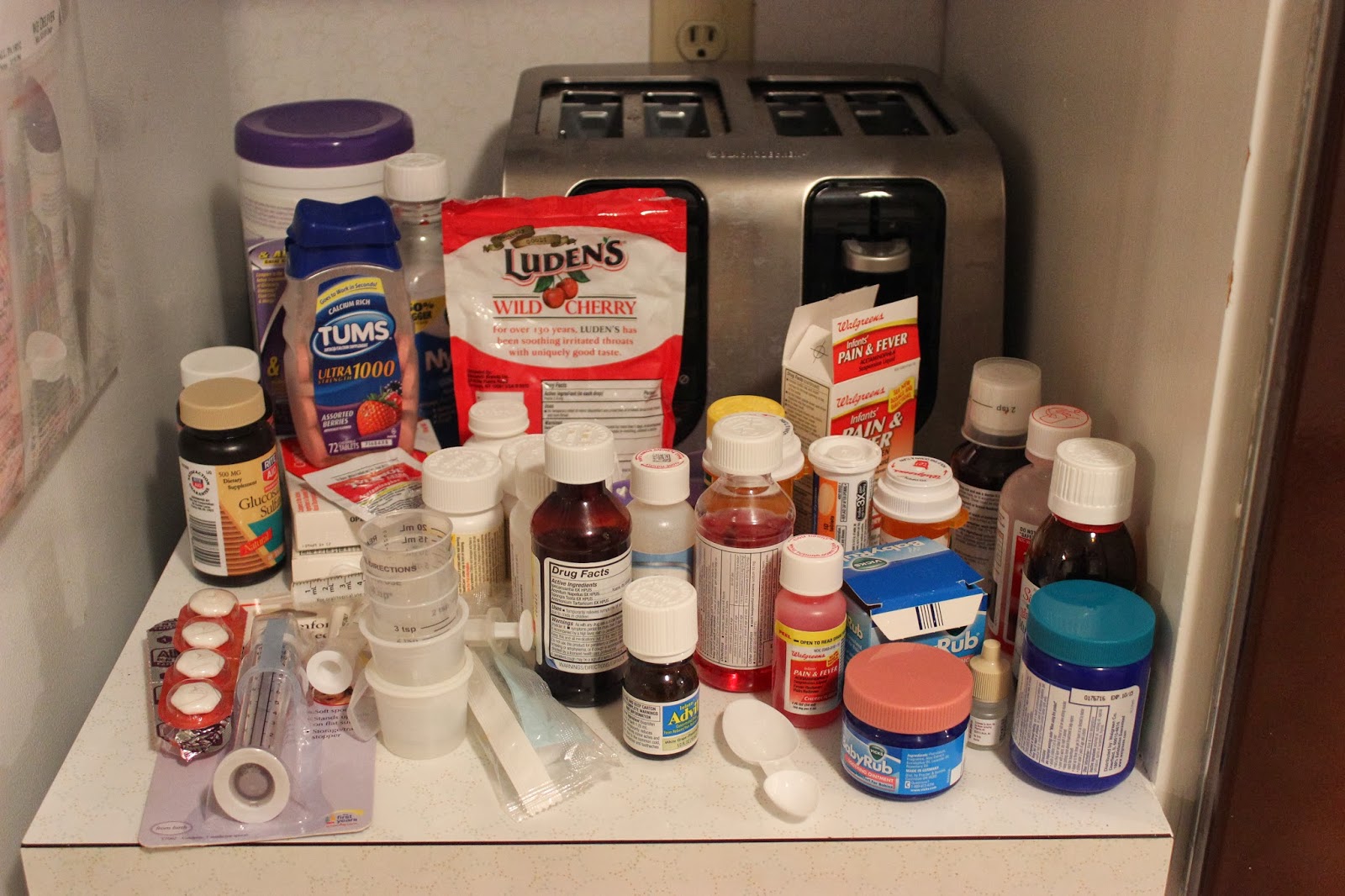 Organizing for Six Quick Fix Friday Medicine (Kitchen)