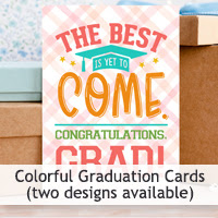 Graduation Card Printables