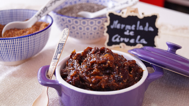 MERMELADA DE CIRUELA Y CHIA