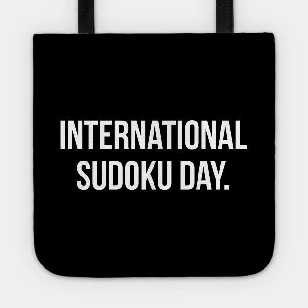 International Sudoku Day