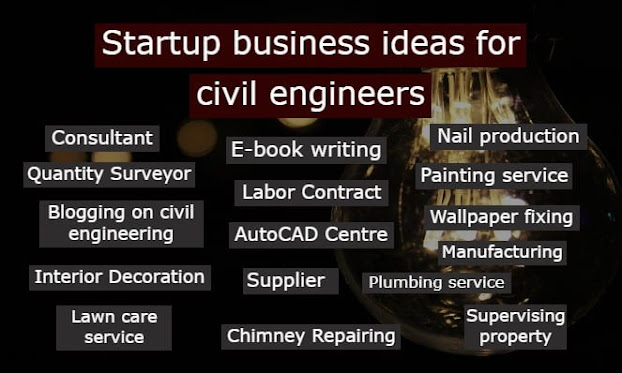 Startup Business ideas for civil engineers