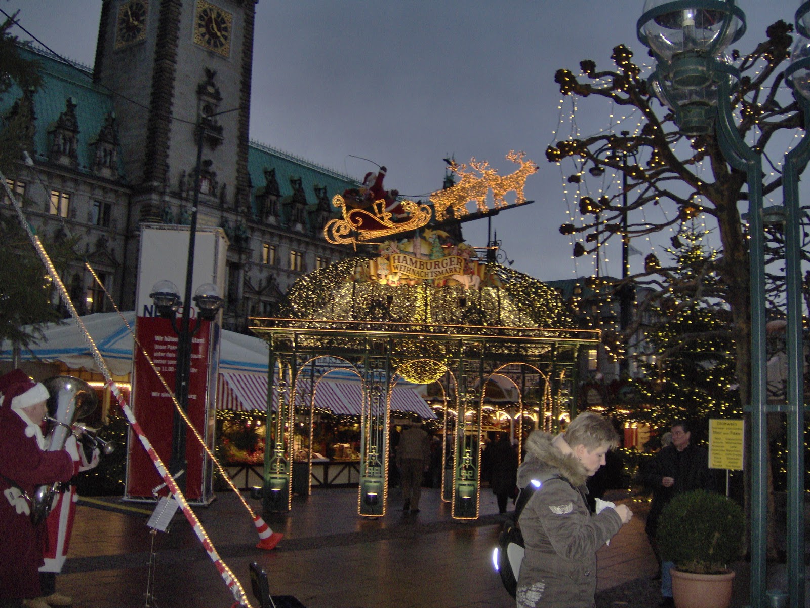 Engelswelt96 Weihnachtsmarkt Besuch heute