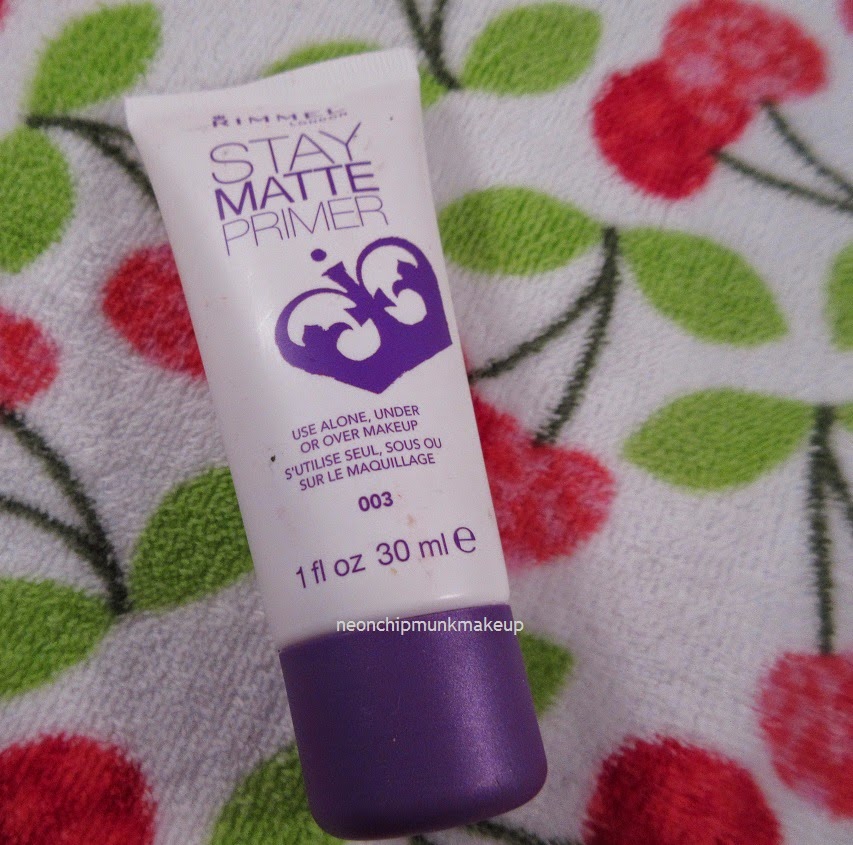 rimmel stay matte primer ingredients