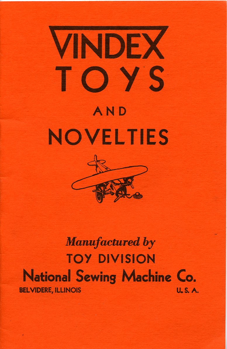 Old Antique Toys A Vindex Toy Catalogue