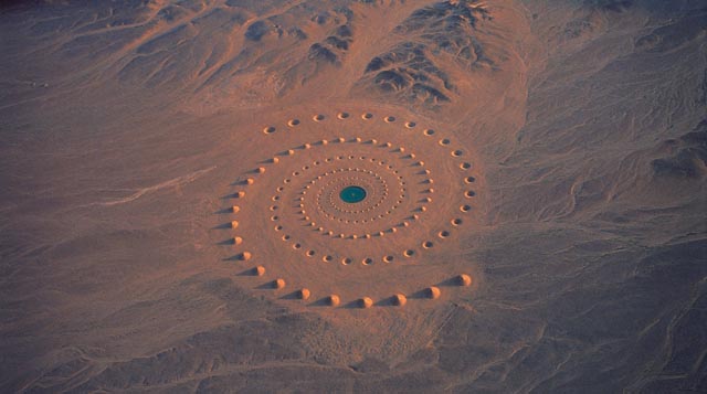 Aliento del desierto monumental instalación artistica desierto Sahara