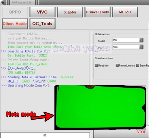 Fix! Lupa Pola Oppo A5s CPH1909 Via Mrt V3.19 Crack Oppo