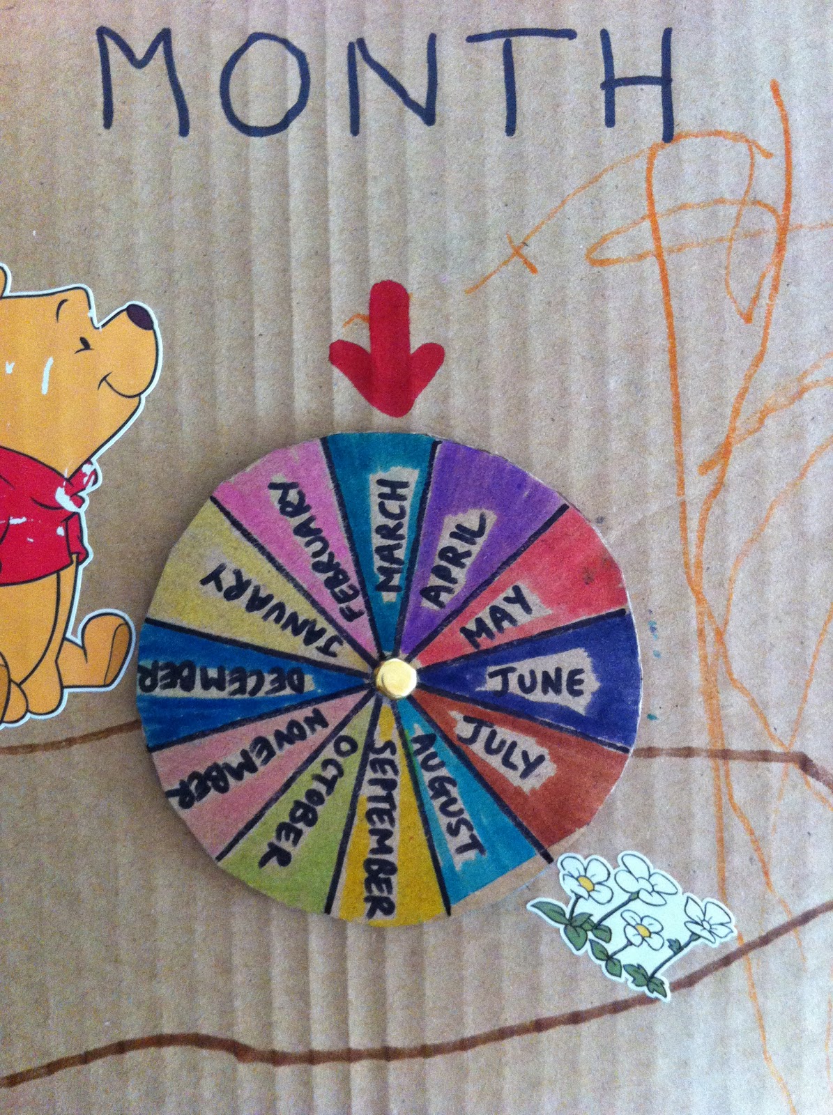 Kids Activities & Tips 4 Everyday: Season & Date Calendar Wheel