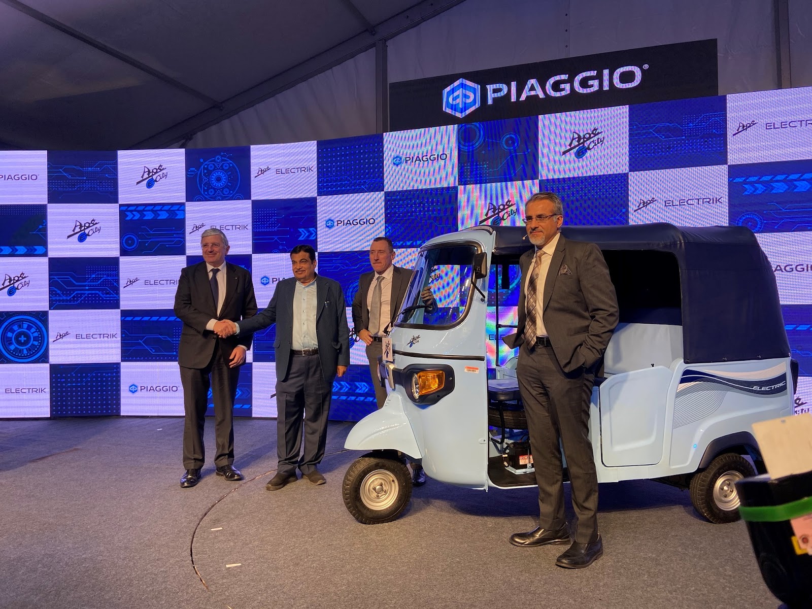 SPIRIT OF MUMBAI Piaggio launches Ape’ Electrik