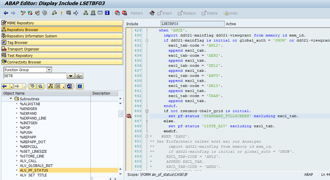 All about SAP Editing Table values in debugging mode