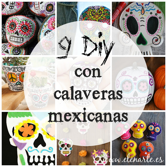 9 manualidades con calaveras mexicanas