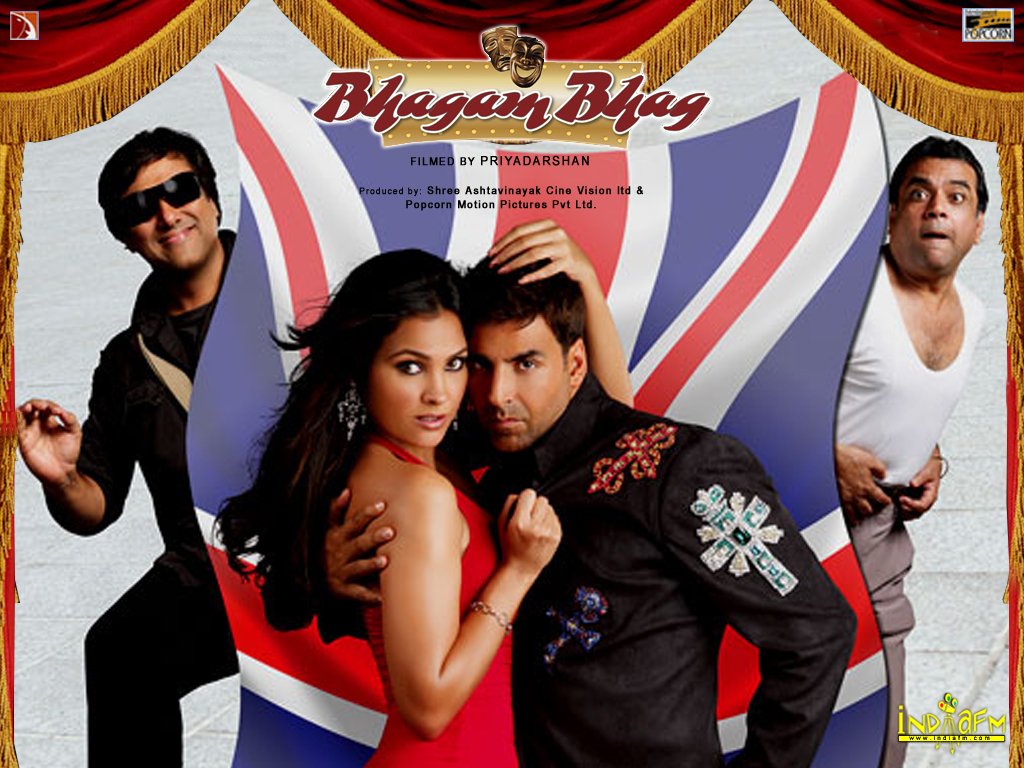Watch Online Movies For Free: Bhagam Bhag (2006) - Full Hindi Movie