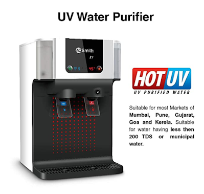 AO Smith Z1 Sedimentation, Ultraviolet Water Purifier For Healthy Drinking Water