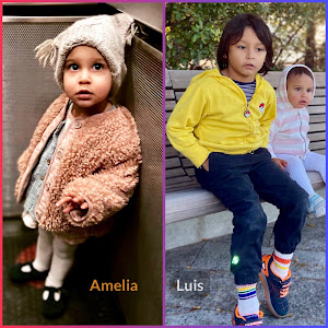 Our Grandkids:  LUIS & AMELIA