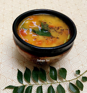 Tomato saaru with tur dal