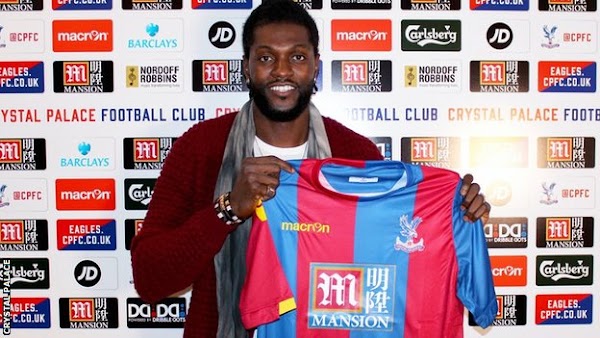 Oficial: El Crystal Palace cierra el fichaje de Adebayor