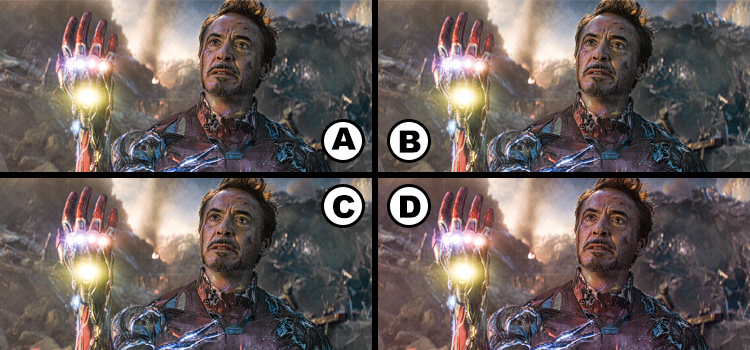 Spot the Difference Avengers Quiz Answers