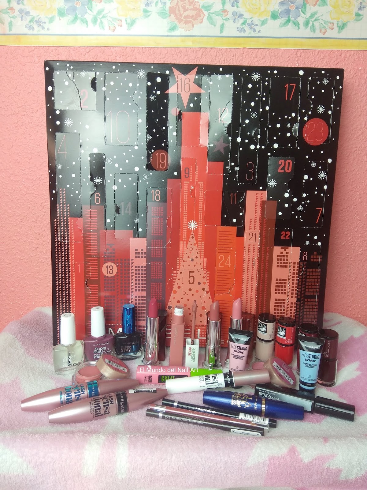 El Mundo del Nail Art Calendario de Adviento de Maybelline (Parte 2